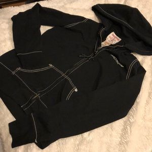Black True Religion Classic Hoodie